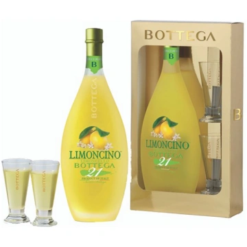 Bottega Limoncino Grappa + 2 glāzes