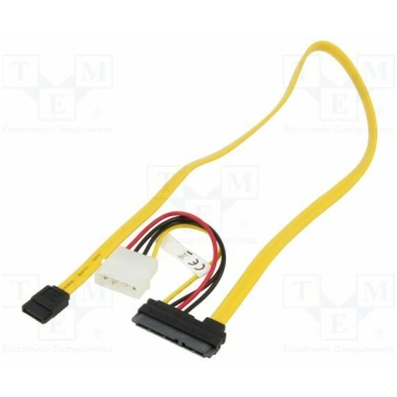 Adapter; SATA plug,SATA L-Type plug; 0.5m | GOOBAY
