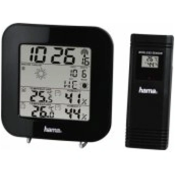 Hama EWS-200 Black meteoroloģiskā stacija 186310-H