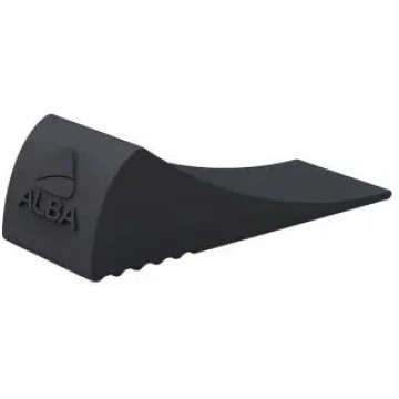 Alba DOORPOP1 N durvju aizturis Melns Elastomērs T
