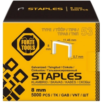 STAPLES 53 TYPE 8MM 5000PCS 315430002570 ( 1008/5M