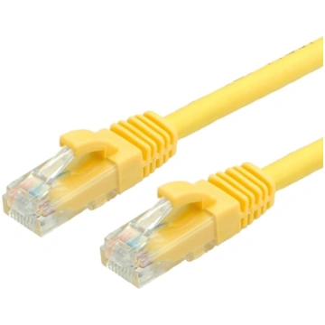 Value UTP Patch Cord Cat.6A (Class EA), yellow, 0.