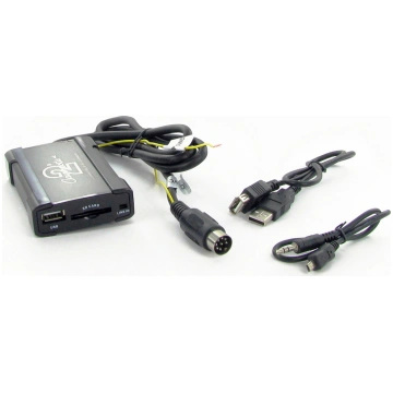Adapter USB, SD, AUX for Volvo. 44UVLS001 Connects