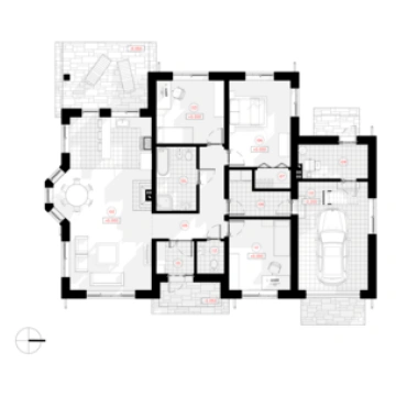 Mājas projekts Aija