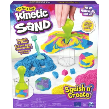 KINETIC SAND Rotaļu komplekts "Squish N´ Create"