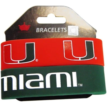 aminco NCAA Miami Hurricanes gumijas aproce uz rok