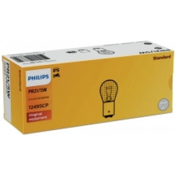PHILIPS auto spuldze 12V PR21/5W