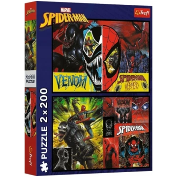 Trefl Puzzle 2x200el Trefl Spiderman Diena I Noc P