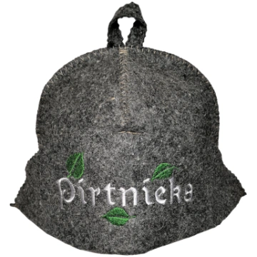 Pirts cepure ar izšuvumu "Pirtnieks"
