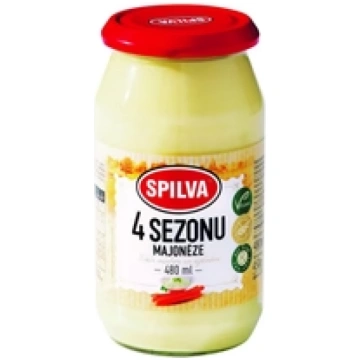 Majonēze 4 sezonu 480ml Spilva , Latvija (mērvienī