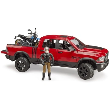 RAM 2500 Power Wagon, ar Ducati Desert Sled BRUDER