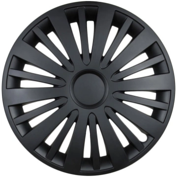 Hubcap VEGAS 14" black mat LEOPLAST L58160