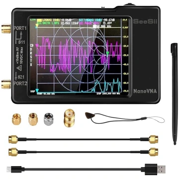 Seesii Nanovna-H antenu analizators, vektoru tīkla
