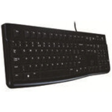 LOGI K120 Corded Keyboard black OEM RUS Logitech