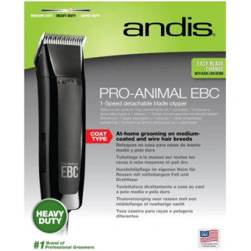 ANDIS PRO ANIMAL EBC 1-speed cerpjamā mašīnīte suņ