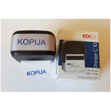 KOPIJA | Gatavs zīmogs Colop C10 | Gatavs lietošan