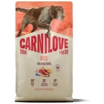 Carnilove True Fresh Beef kuiv koeratoit, 12 kg