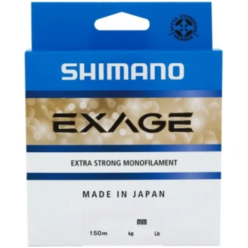 Aukla Exage 150m 0.405mm pelēka Shimano