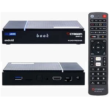Octagon Spirit PRO 4K UHD Android televizora kaste