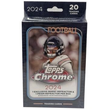 Topps Chrome Football 2024 pakaramā kaste ANEB0DYF