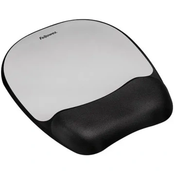 MOUSE PAD MEMORY FOAM/SILVER STREAK 9175801 FELLOW