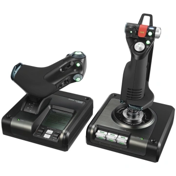 LOGITECH Saitek X52 Pro Flight Control System joys