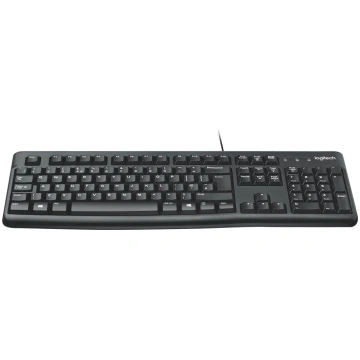 LOGITECH K120 Corded Keyboard black USB (US) Logit