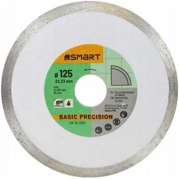 Smart tarcza diamentowa basic precision 125mm SM-1