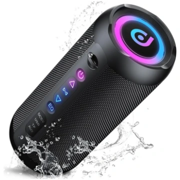 Bluetooth skaļrunis ar gaismu, 30 W mūzikas kaste,