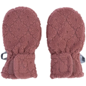 Lodger Mittens Folklore Fleece bērnu cimdiņi, Rose