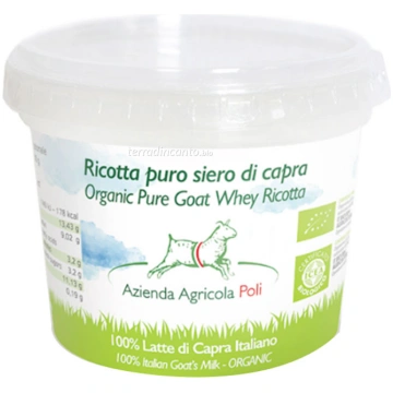 Ricotta di Capra 200 gr Az. Agr. Poli