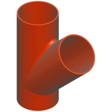 Duker SML Atzars 45°, DN 100x80mm 235156