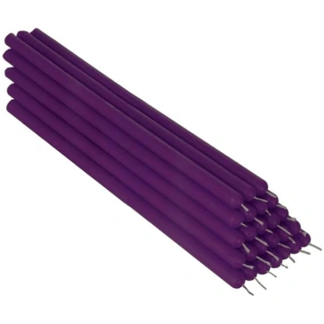 NKlaus 36337 Violetas bišu vaska 26 cm garas galda