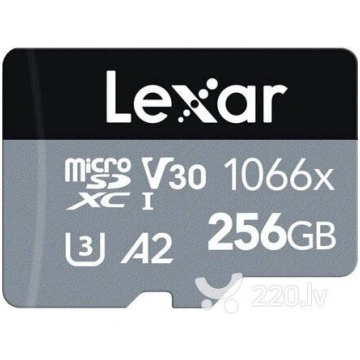 Atmiņas karte Lexar microSD 256GB Class 10 u1 150M