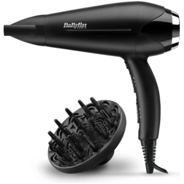 BaByliss D572DE matu fēns, 2200 W, melns