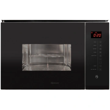 Gram IM 20614-90B integrated black microwave oven 