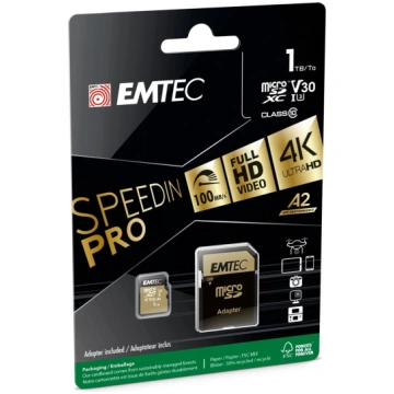 Atmiņas karte Emtec MicroSDXC 1TB UHS-I U3 V30 A2 