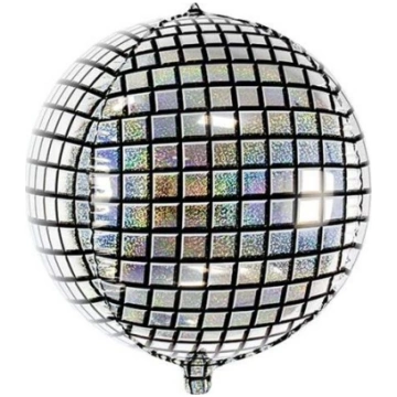 Party Deco Balons Folijas, Bumba Disco, Holografic