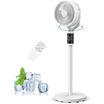 SHAVINGFUN grīdas ventilators ar tālvadības pulti,