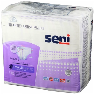 SENI Super Plus Medium autiņbiksītes, 10 gab