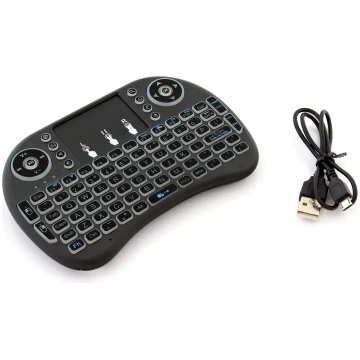 Fusion Accessories Compact wireless keyboard with 