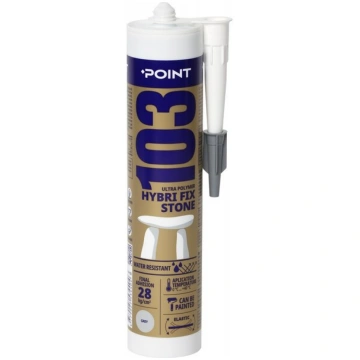 Līme un hermētiķis POINT 103 Akmuo, pelēka, 290 ml