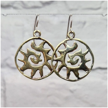Bronze earrings