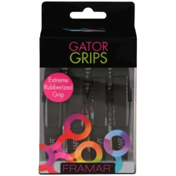 FRAMAR Gator Grips Black matu sprādzes