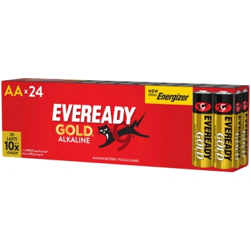 Alkāliskās AA baterijas Energizer Eveready Gold — 
