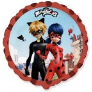 Folijas balons Miraculous Street, 48cm, aplis Flex