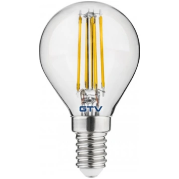 LED Spuldze Filament E14,G45 ,3000K, 4W, 420 Lm