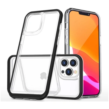 Caurspīdīgs 3in1 vāciņš iPhone 13 Pro Max korpusam