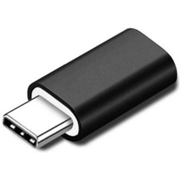 MicroConnect Lightning-USB-C Adapter, Black Suppor