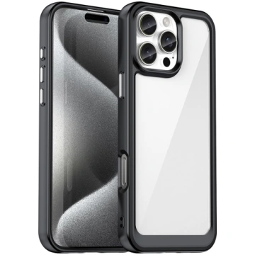 Outer Space Case with Gel Frame for iPhone 16 Pro 